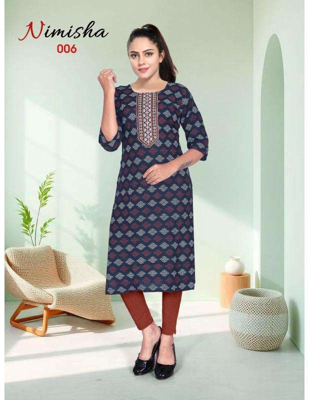 Shorya beauty nimisha vol 0.2 Kurti exporters in Kolkata