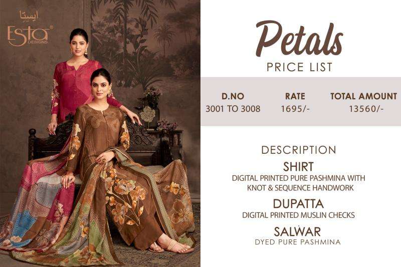 Shorya esta petals Dress material supplier in Kolkata