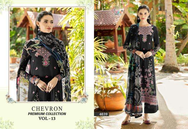 Shree fabs chevron premium collection vol 13 Wholesale dress materials suppliers in Kolkata