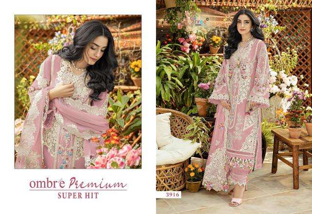 Shree fabs ombre premium super hit Pakistani suits online
