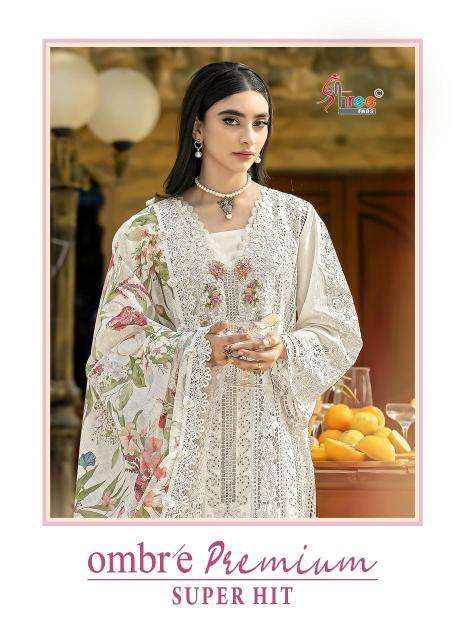Shree fabs ombre premium super hit Pakistani suits online