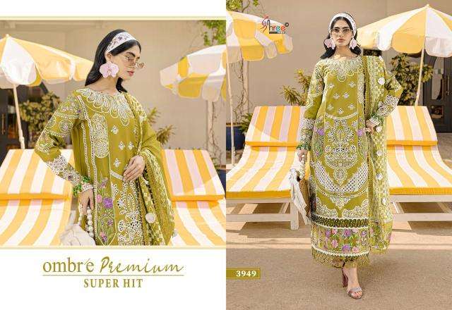 Shree fabs ombre premium super hit Pakistani suits online