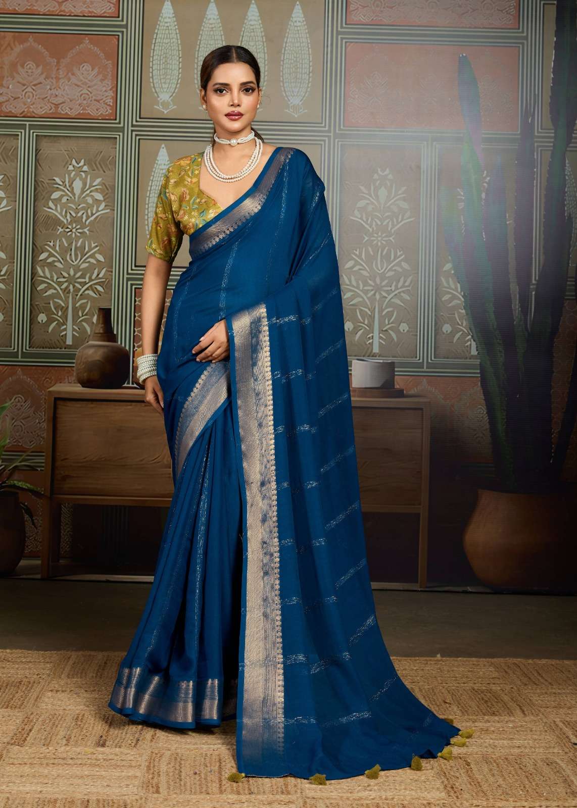 Sr Arnika Bamber Silk  Saree distributor in Mumbai