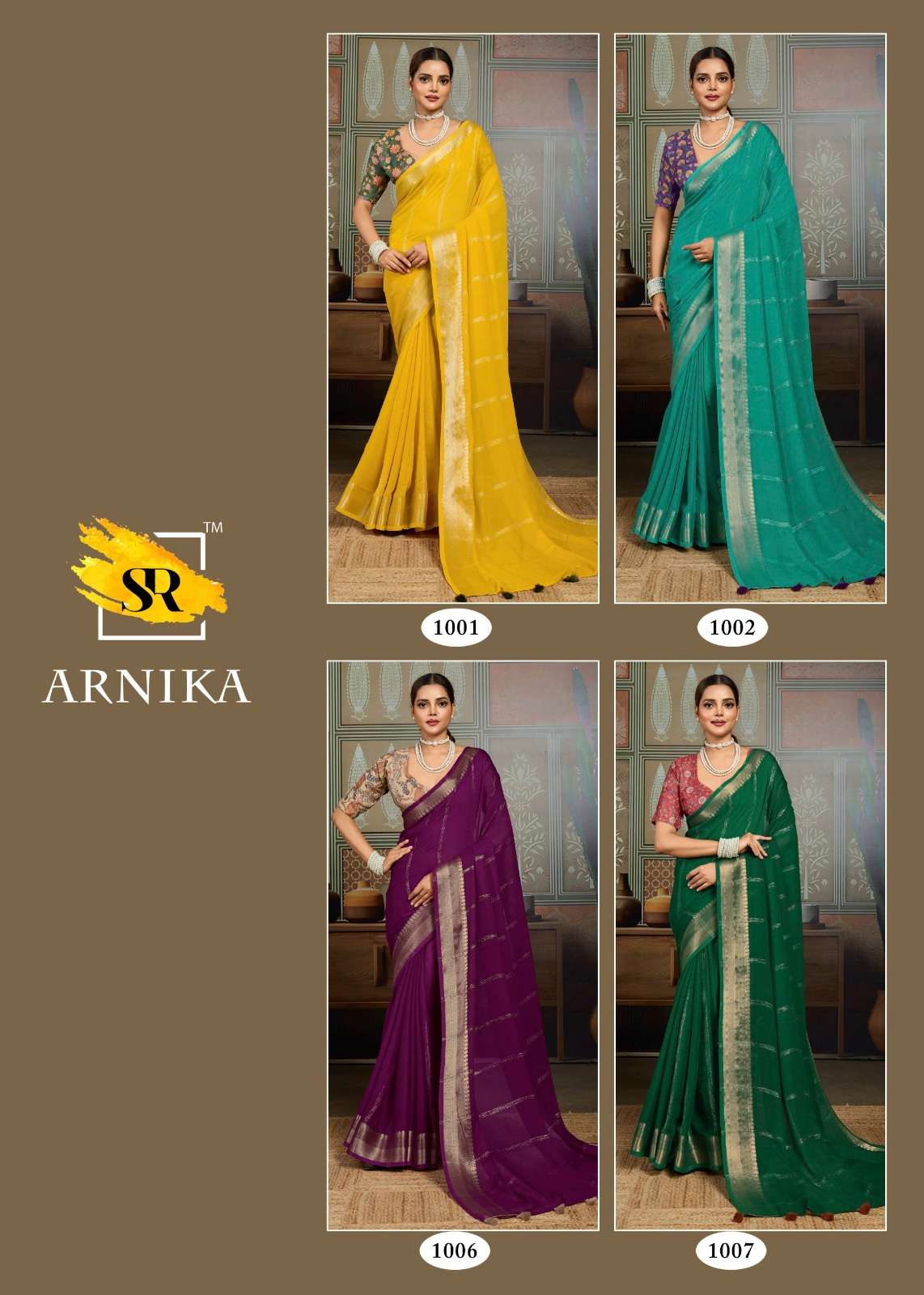 Sr Arnika Bamber Silk  Saree distributor in Mumbai