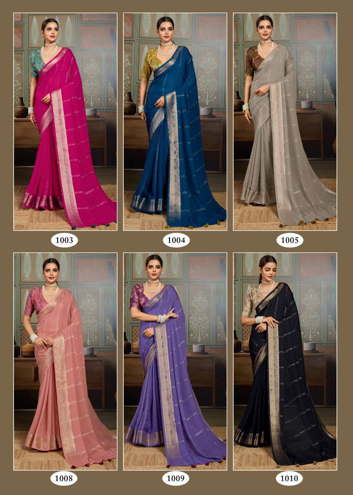 Sr Arnika Bamber Silk  Saree distributor in Mumbai