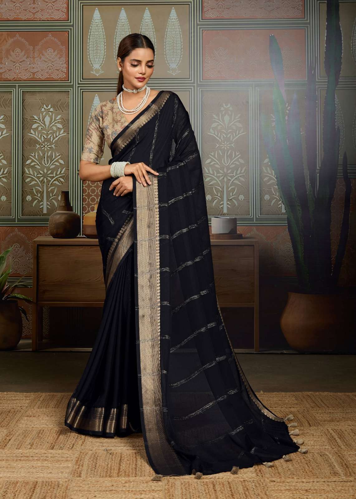 Sr Arnika Bamber Silk  Saree distributor in Mumbai
