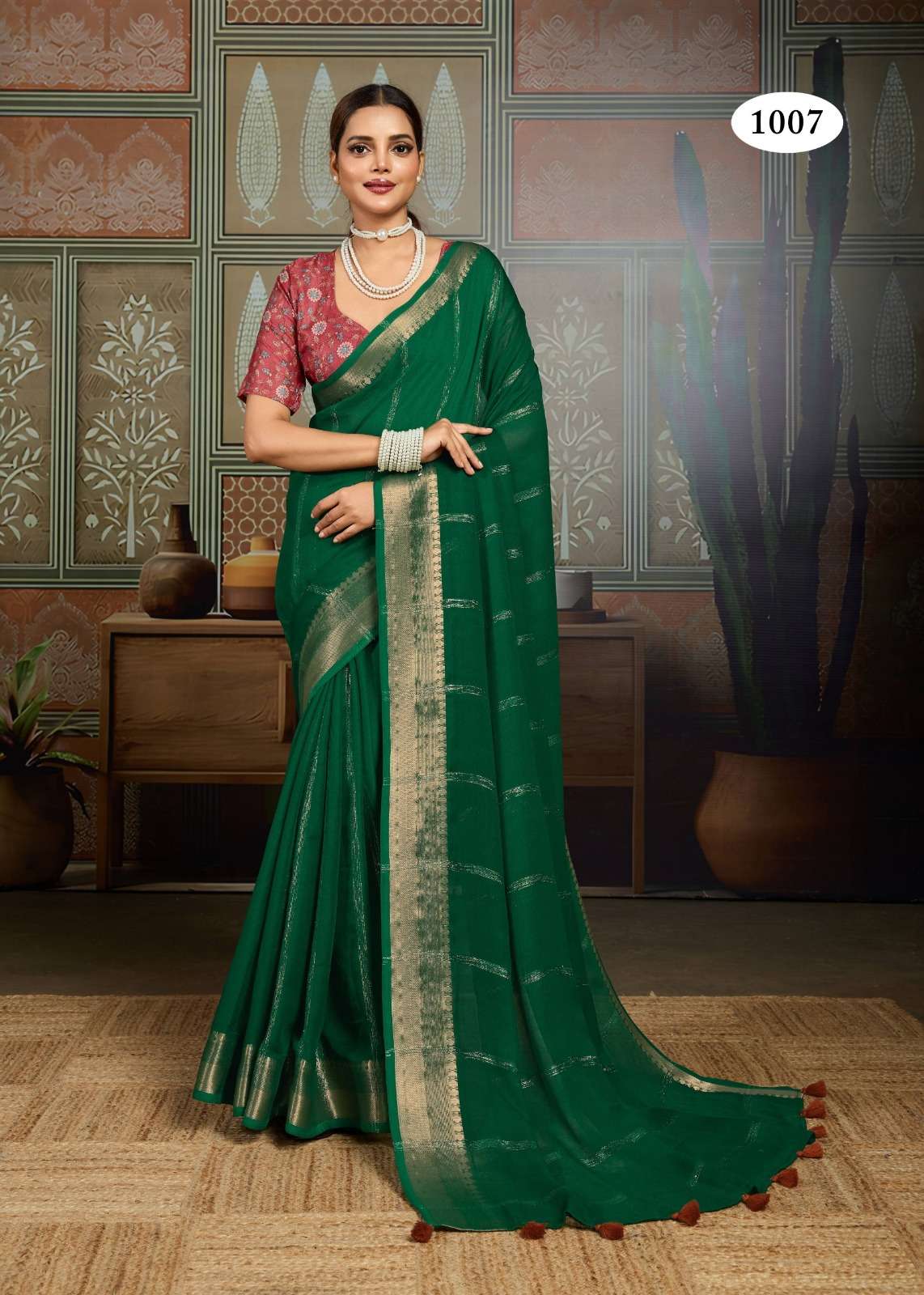 Sr Arnika Bamber Silk  Saree distributor in Mumbai
