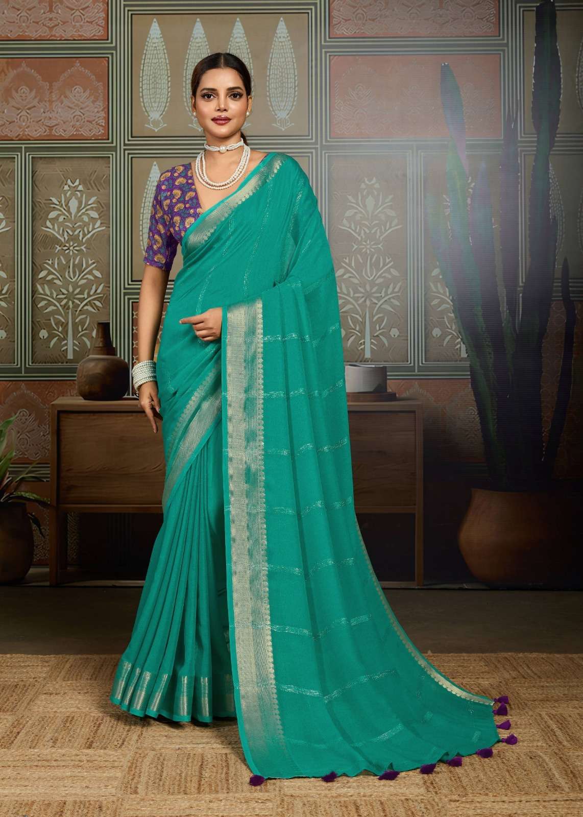 Sr Arnika Bamber Silk  Saree distributor in Mumbai