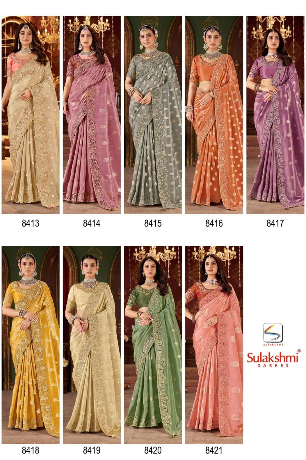 Sulakshmi Bridal Vol 1 Saree wholesaler in Mumbai