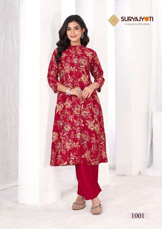 Suryajyoti nishita vol-1 coord set Kurti wholesaler in West Bengal