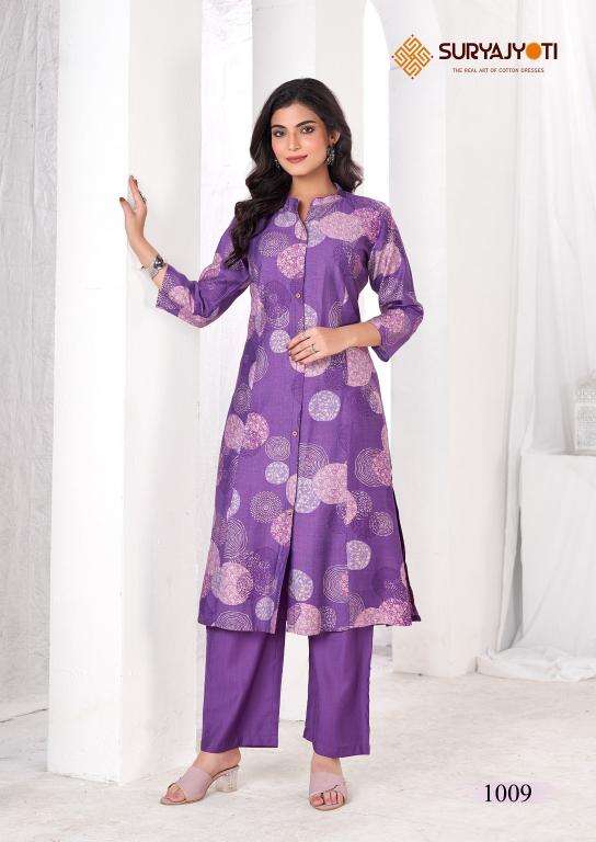 Suryajyoti nishita vol-1 coord set Kurti wholesaler in West Bengal