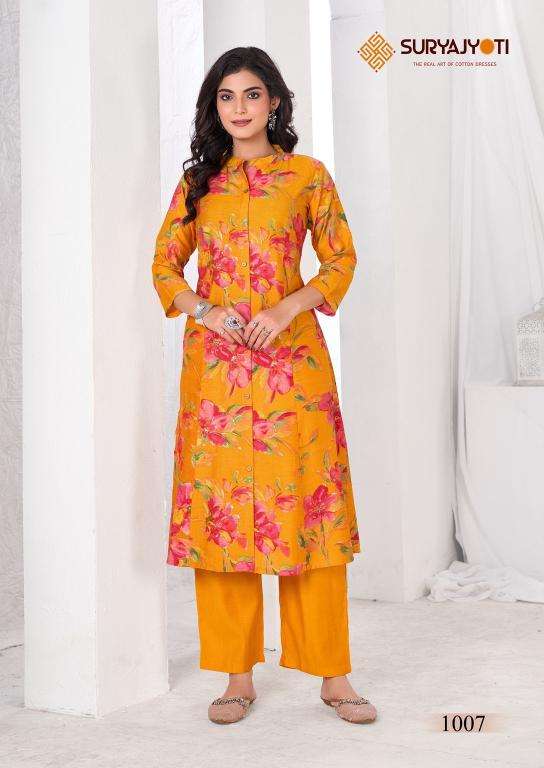 Suryajyoti nishita vol-1 coord set Kurti wholesaler in West Bengal