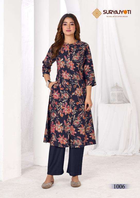 Suryajyoti nishita vol-1 coord set Kurti wholesaler in West Bengal