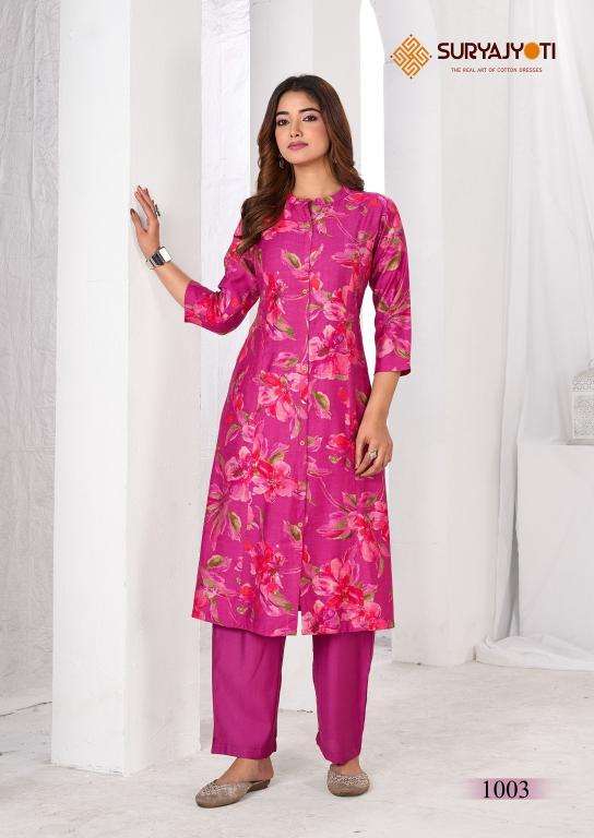 Suryajyoti nishita vol-1 coord set Kurti wholesaler in West Bengal