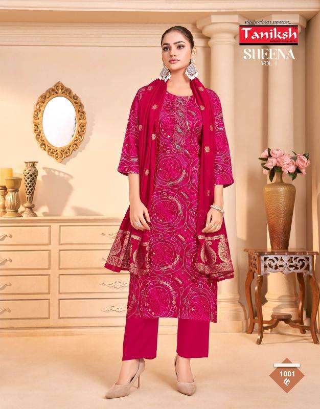 Taniksh sheena vol 1 Kurti Distributors in Mumbai