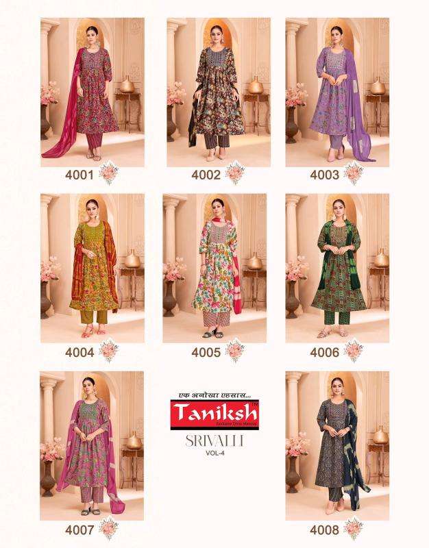 Taniksh srivalli vol 4 Ladies kurtis wholesale Kolkata