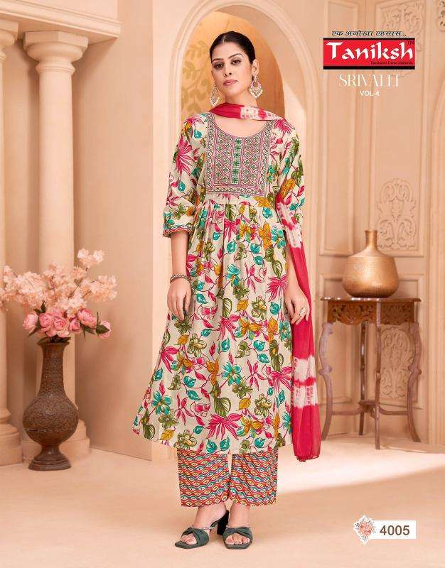Taniksh srivalli vol 4 Ladies kurtis wholesale Kolkata