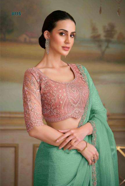 TFH salsa style 5 Wholesale saree supplier in Mumbai