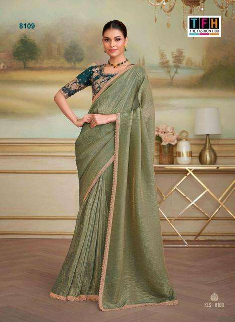 TFH salsa style 5 Wholesale saree supplier in Mumbai