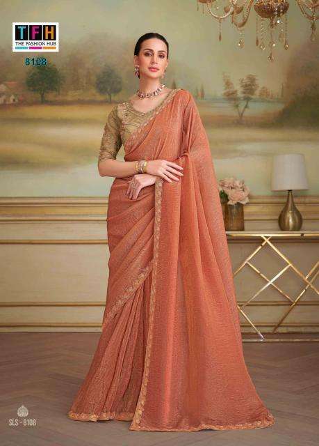 TFH salsa style 5 Wholesale saree supplier in Mumbai