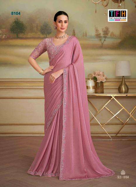 TFH salsa style 5 Wholesale saree supplier in Mumbai