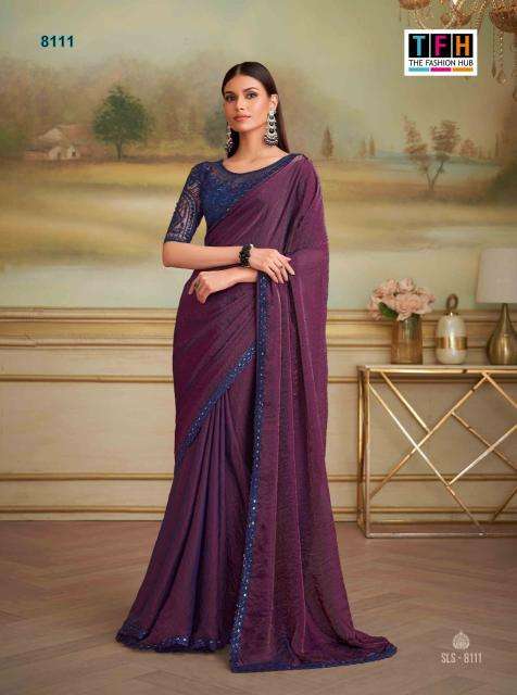 TFH salsa style 5 Wholesale saree supplier in Mumbai