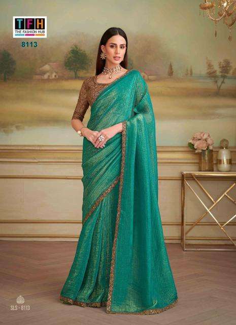 TFH salsa style 5 Wholesale saree supplier in Mumbai