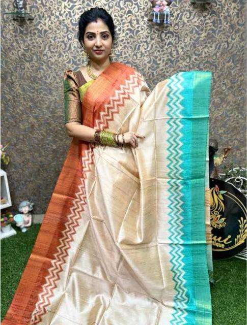 Triveni digital print Kolkata saree manufacturers