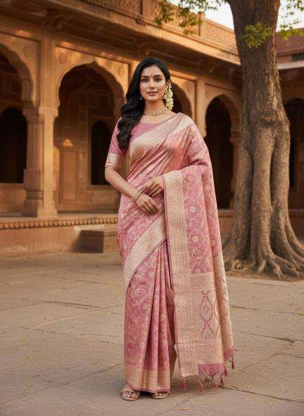 Triveni roshni banarasi silk Saree manufacturers in Delhi