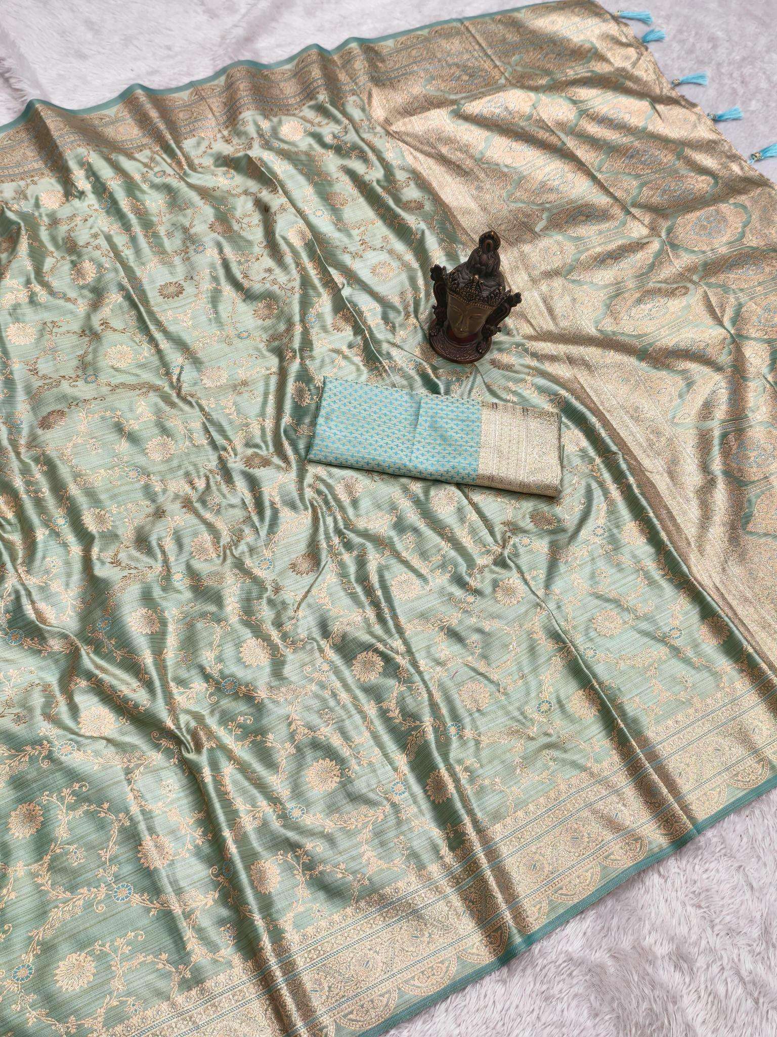 Triveni roshni banarasi silk Saree manufacturers in Delhi