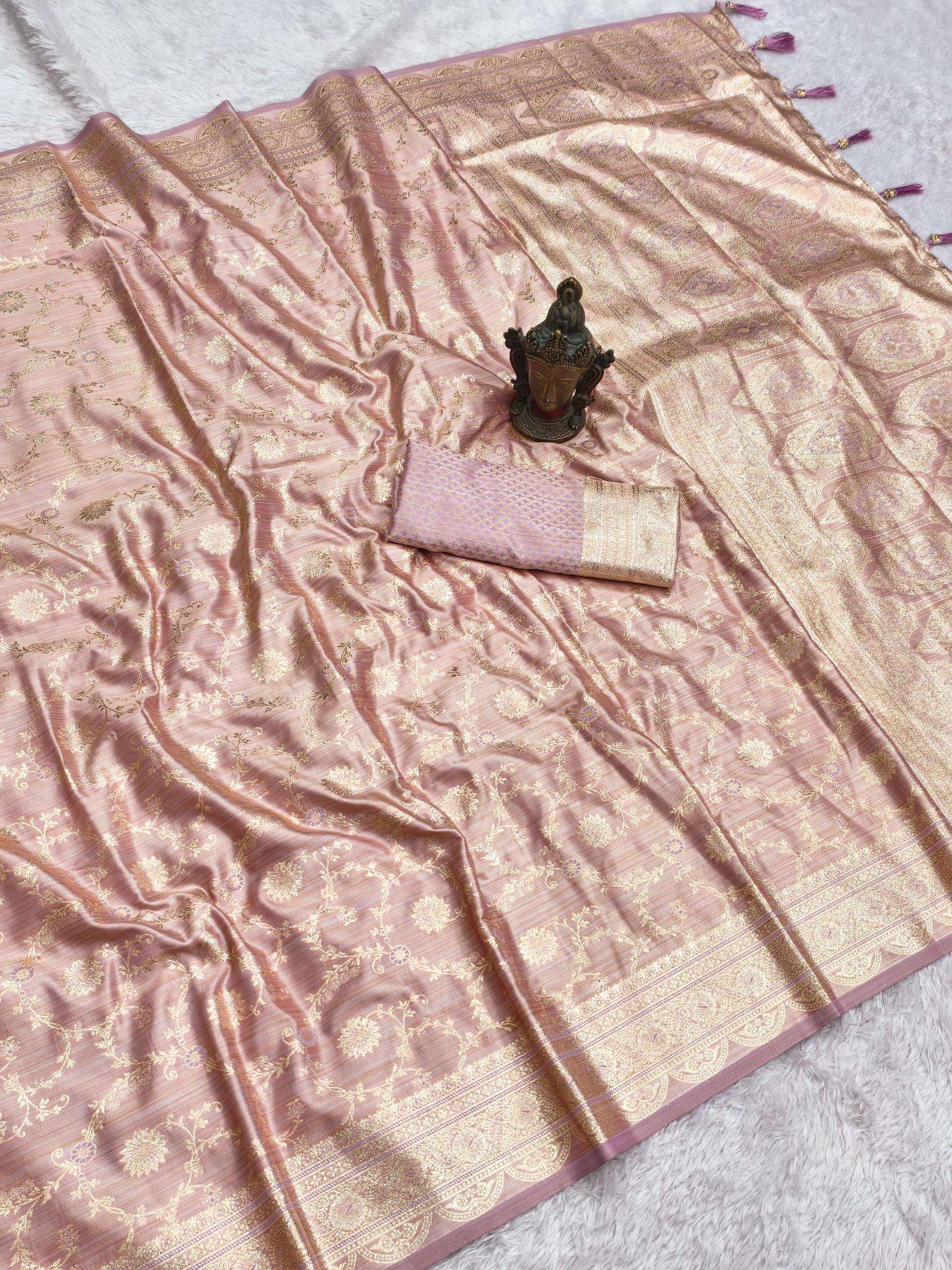 Triveni roshni banarasi silk Saree manufacturers in Delhi