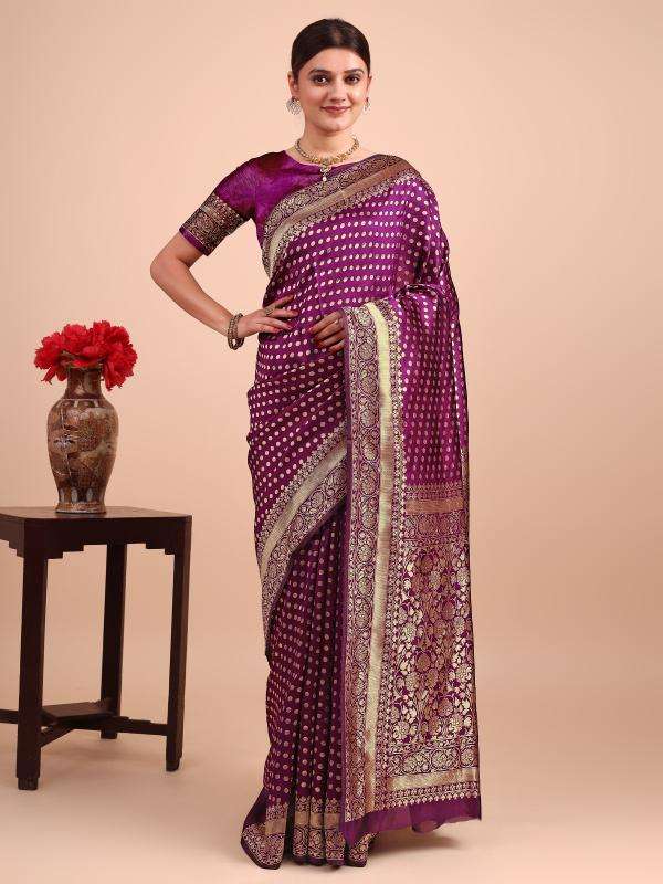 Triveni SK-11 banararsi silk Saree manufacturer in India