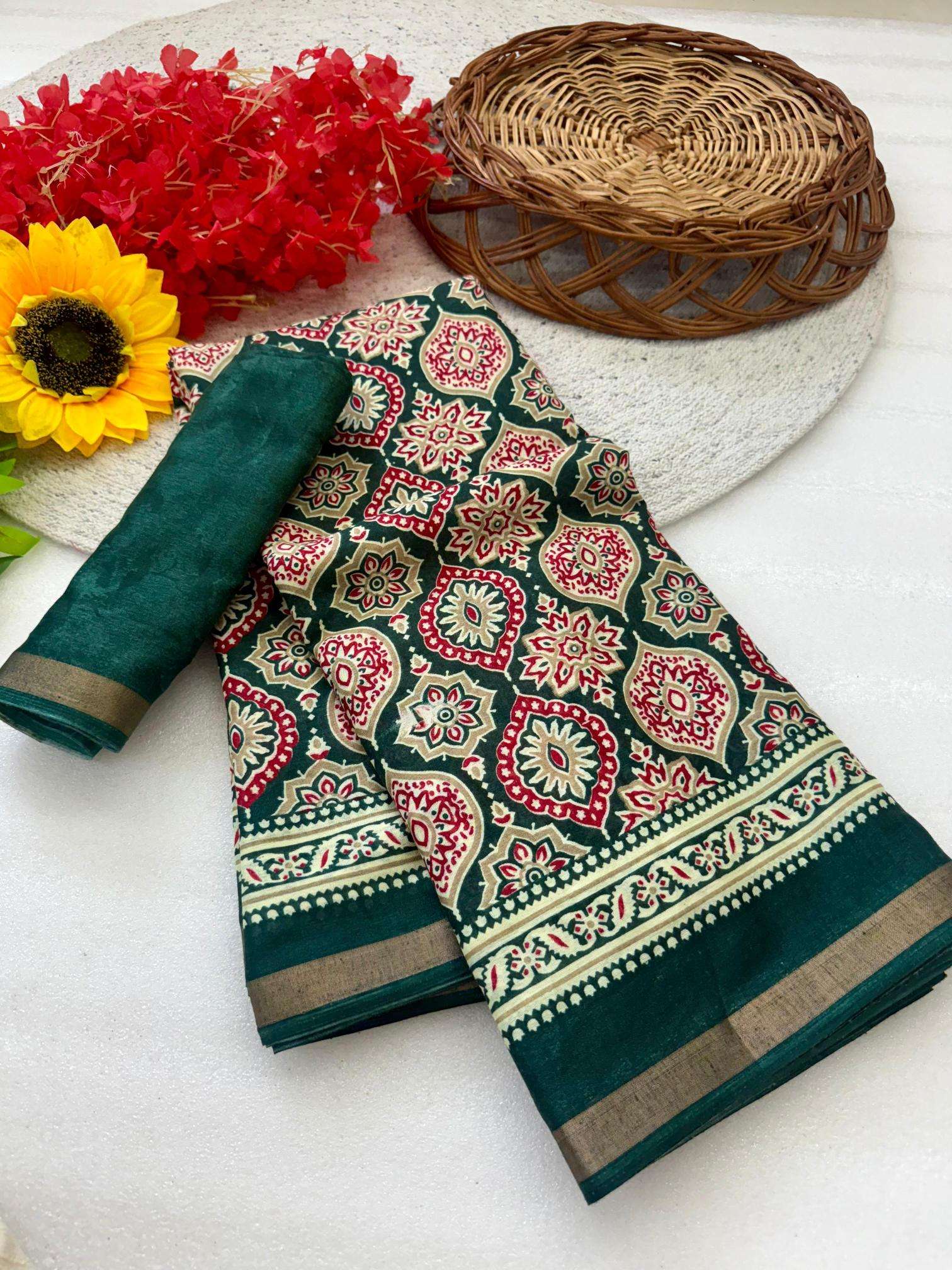 Tulsi leriya with patola nd Saree wholesale suppliers