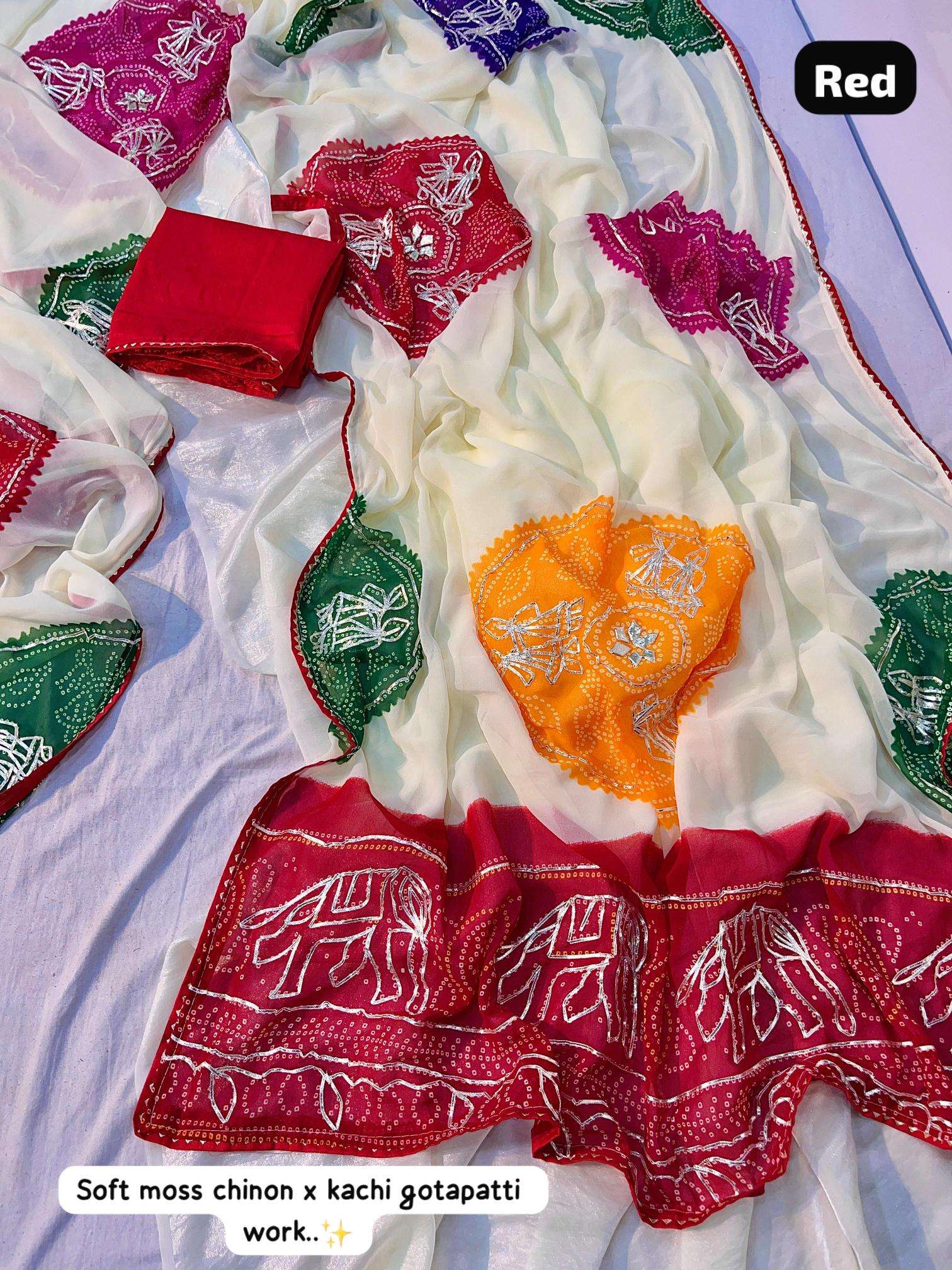 Vinayak bandej gotapatti Bridal saree wholesalers in Delhi