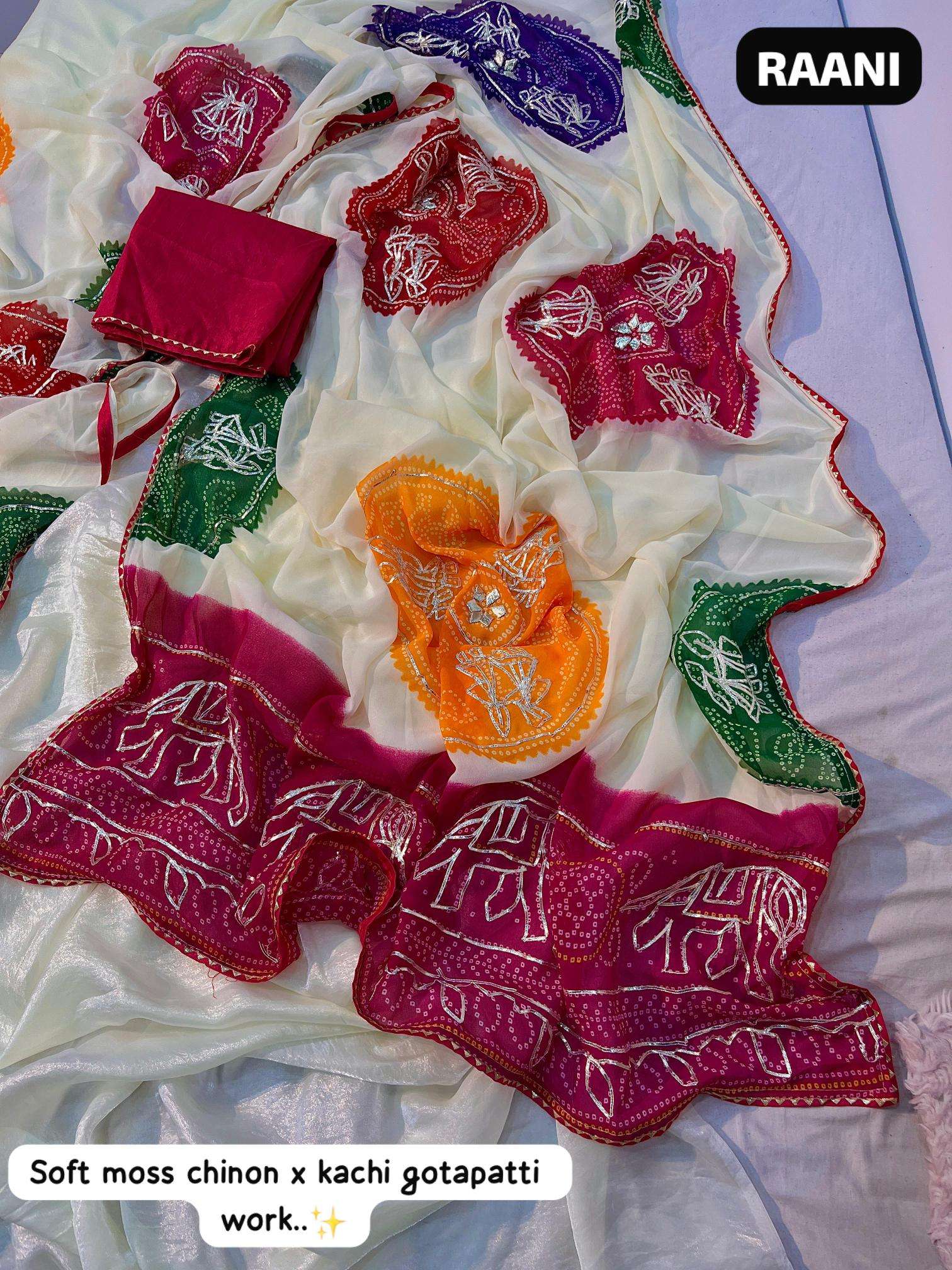 Vinayak bandej gotapatti Bridal saree wholesalers in Delhi