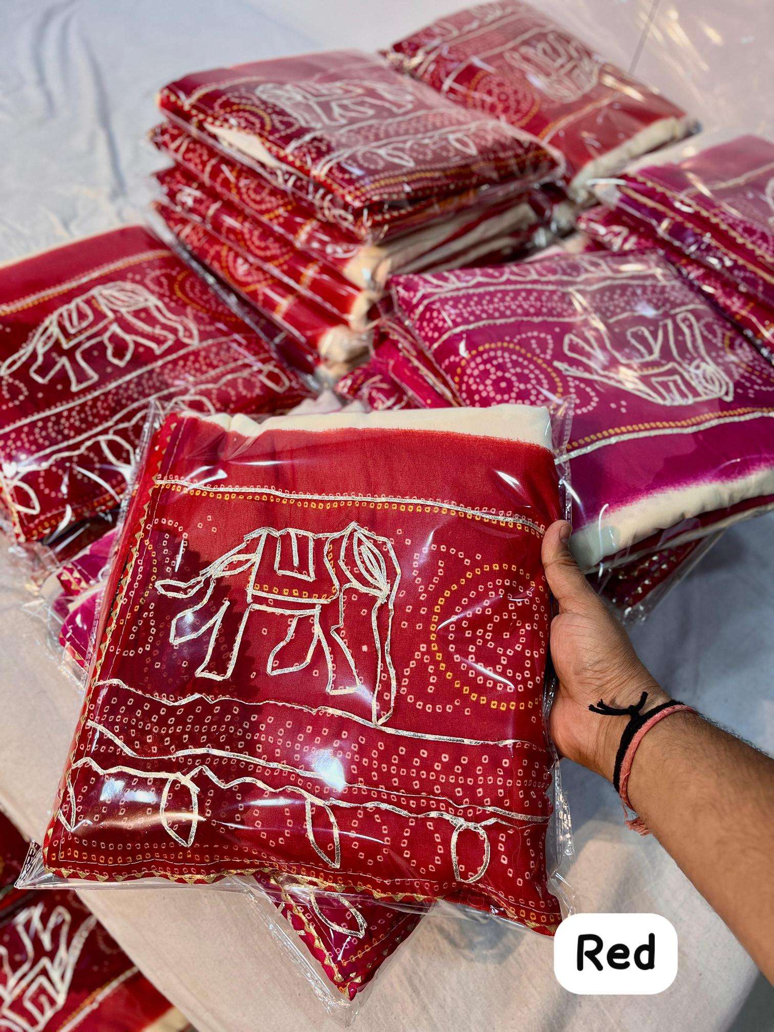 Vinayak bandej gotapatti Bridal saree wholesalers in Delhi