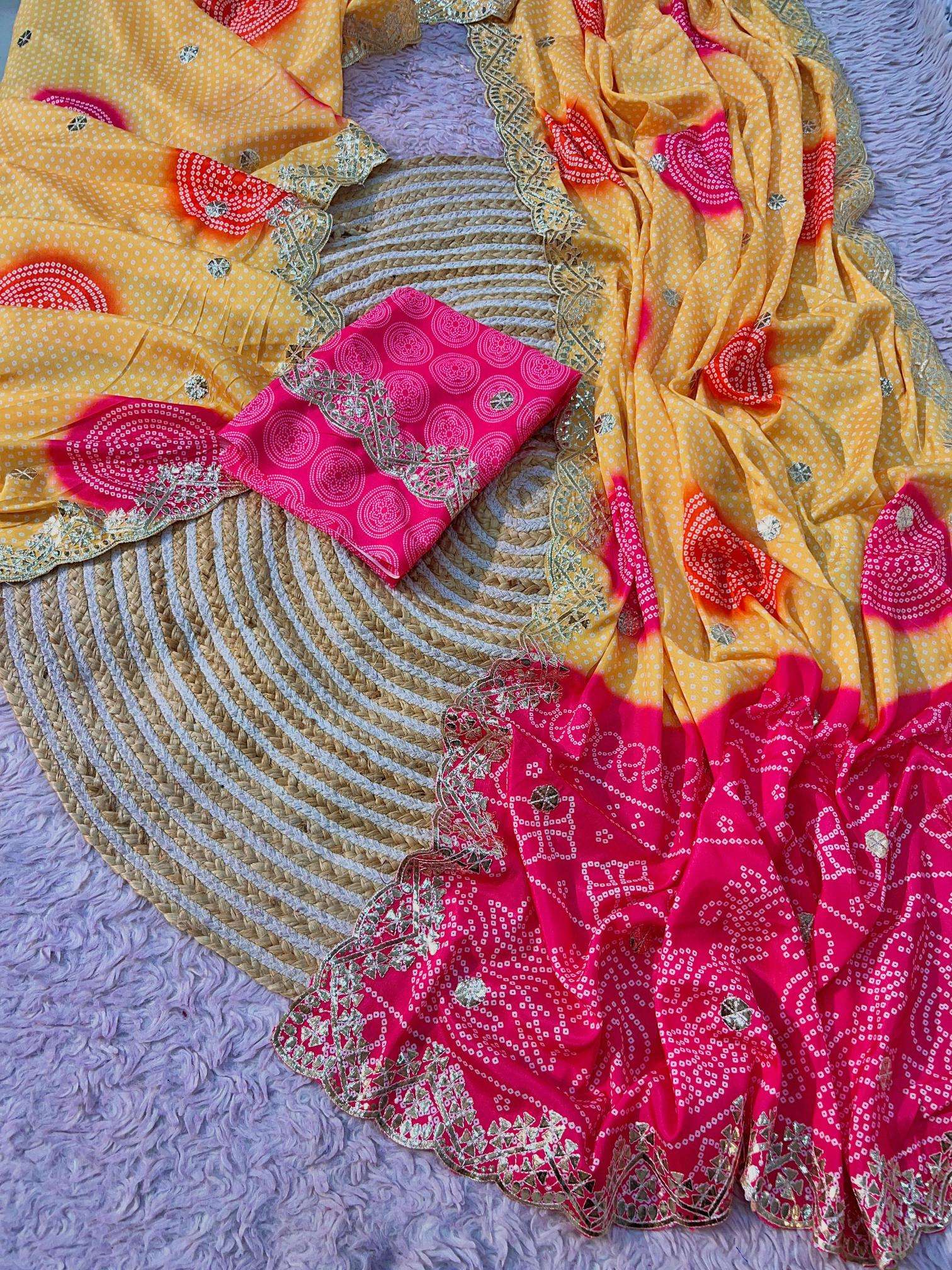 Vinayak bandej print  Wholesale saree suppliers in India