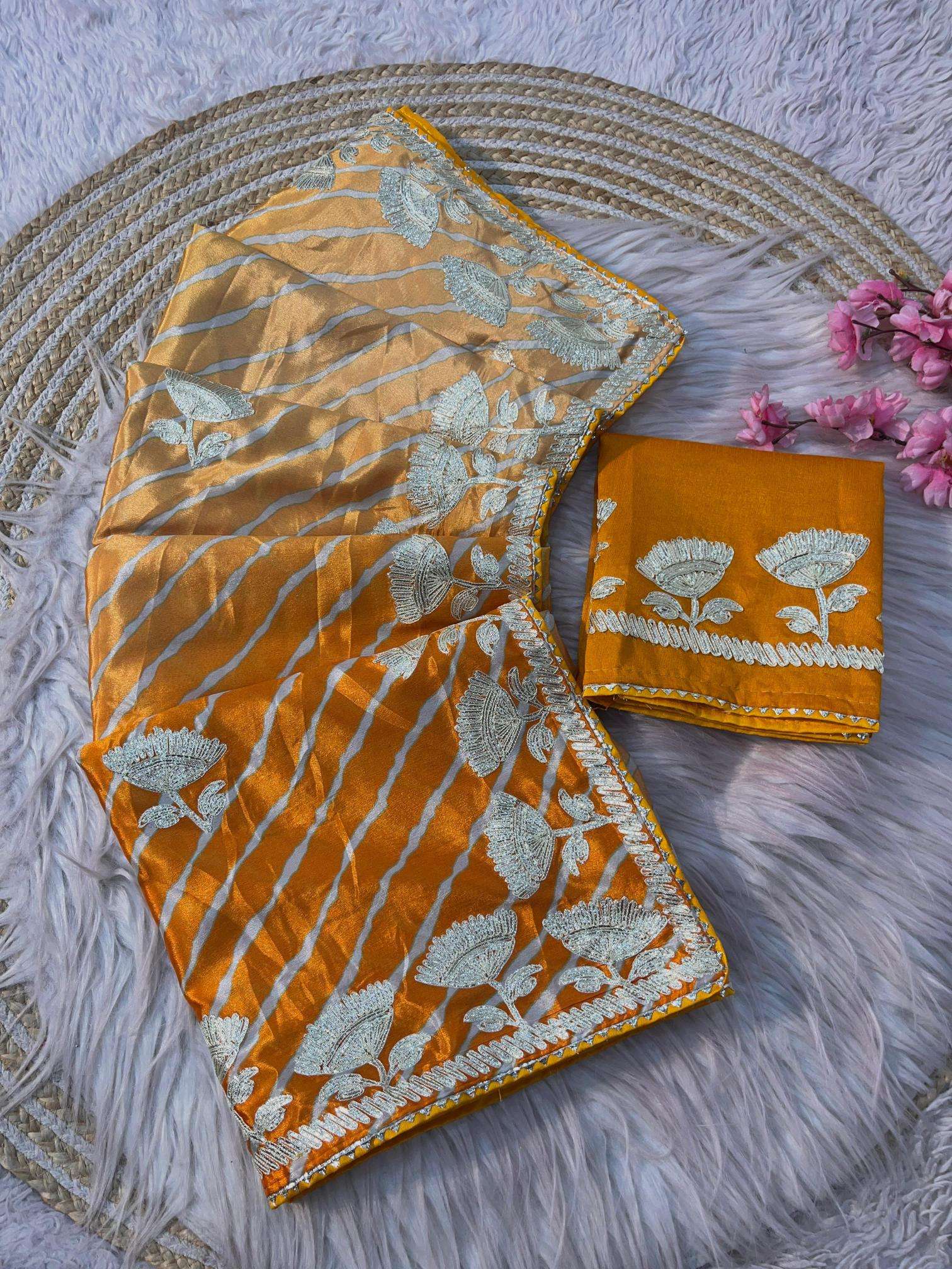 Vinayak traditional lehriya Designer saree wholesalers in Delhi