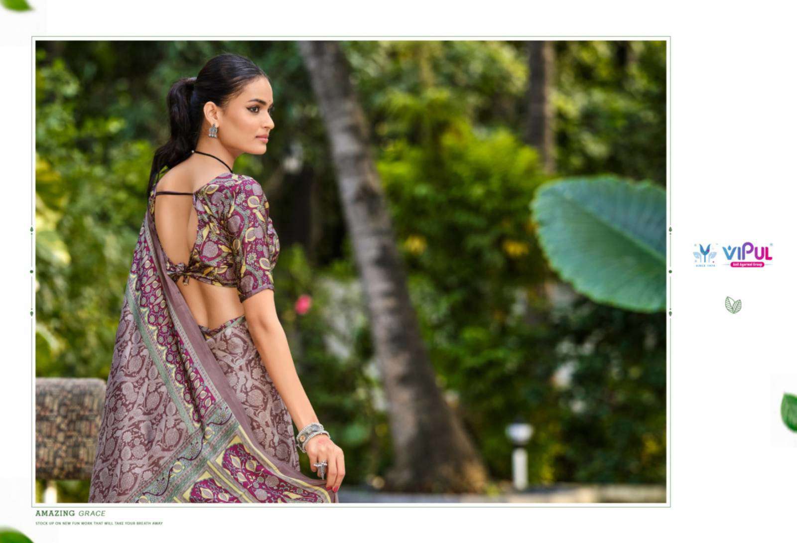 Vipul Heritage Silk Vol 13 Saree mumbai with price