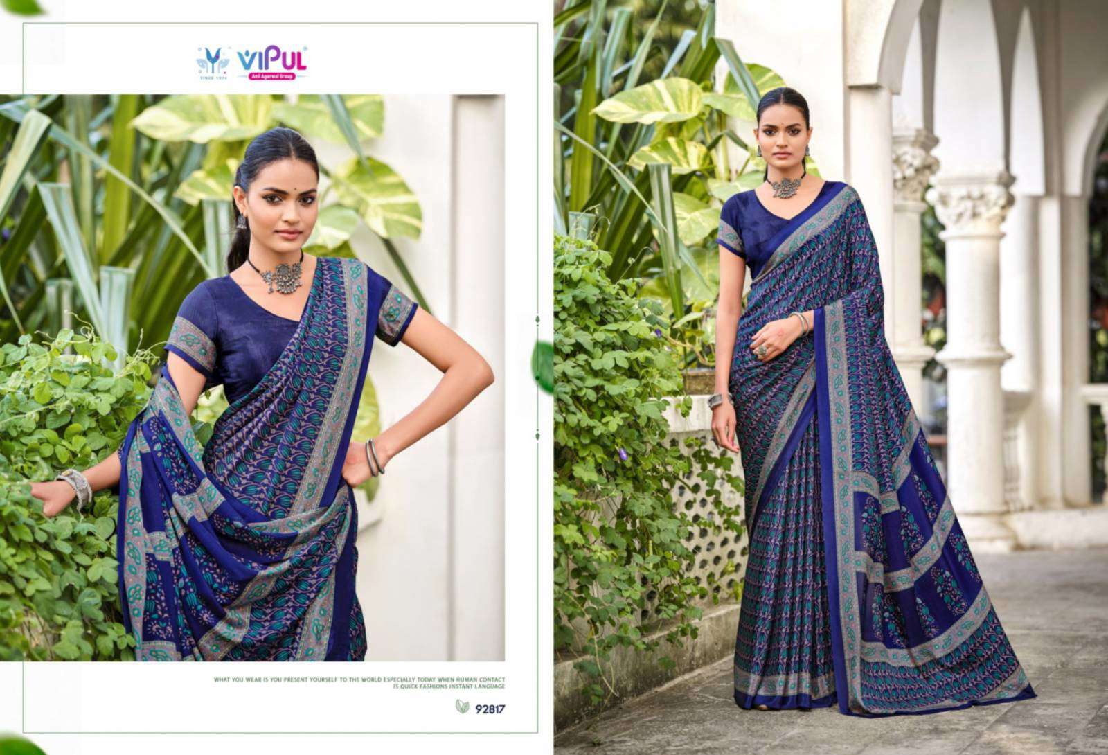 Vipul Heritage Silk Vol 13 Saree mumbai with price