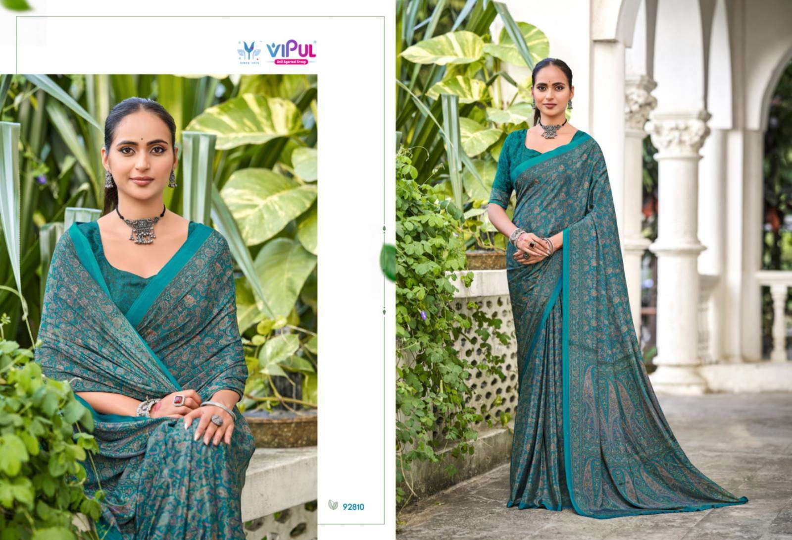 Vipul Heritage Silk Vol 13 Saree mumbai with price