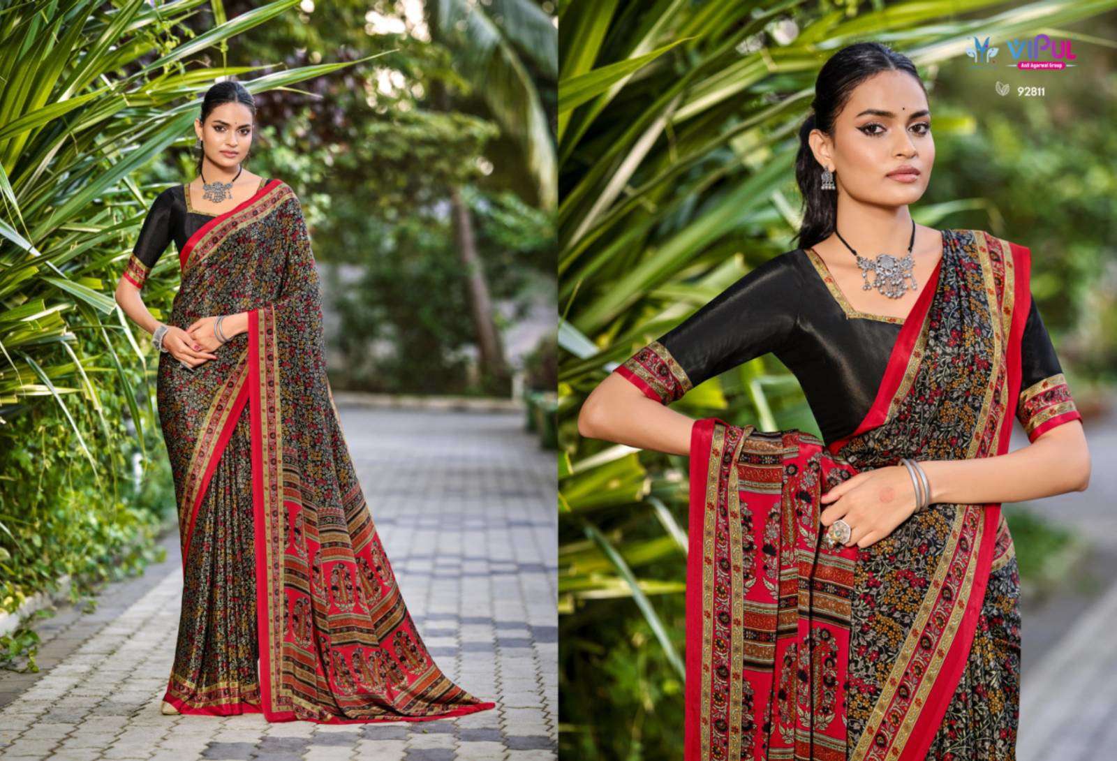 Vipul Heritage Silk Vol 13 Saree mumbai with price
