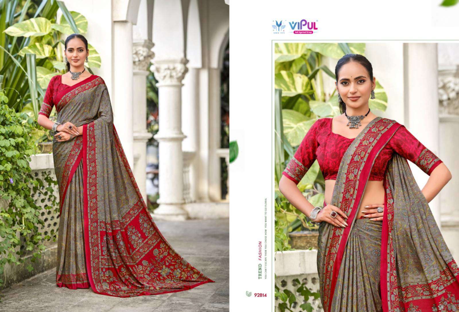 Vipul Heritage Silk Vol 13 Saree mumbai with price