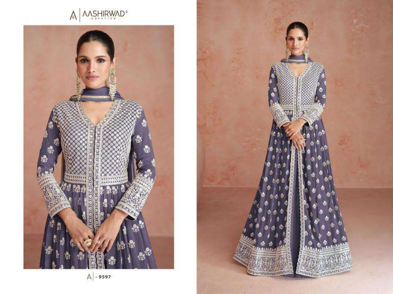 Aashirwad orchid Gown Buy Kurtis in bulk in Surat