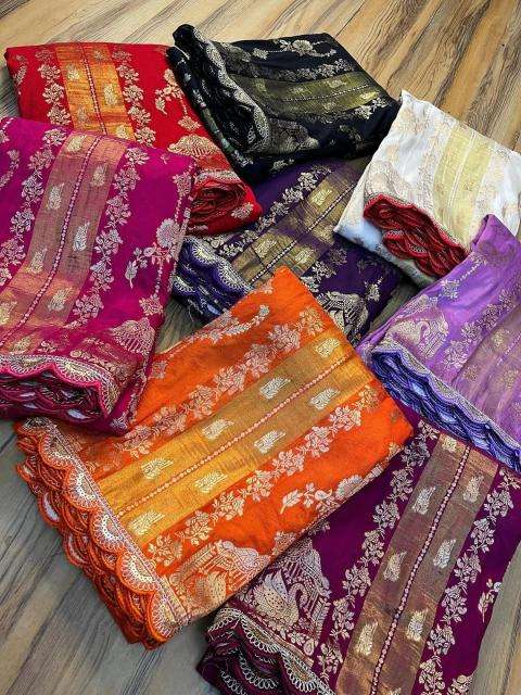 Akshara peacock weaving Surat saree wholesale market