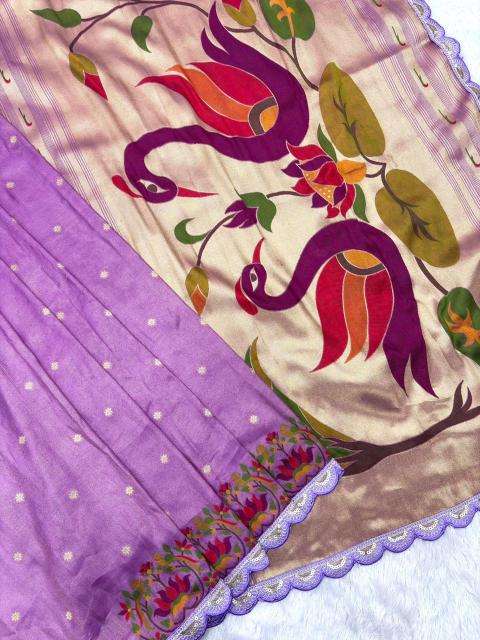 Akshara silk paithani Indian saree wholesale