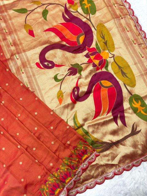 Akshara silk paithani Indian saree wholesale
