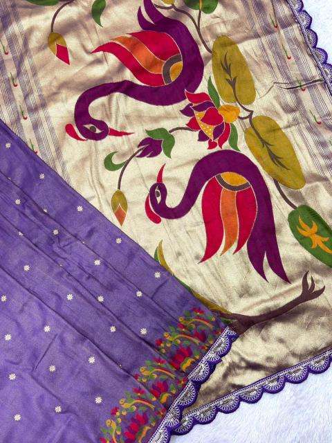 Akshara silk paithani Indian saree wholesale