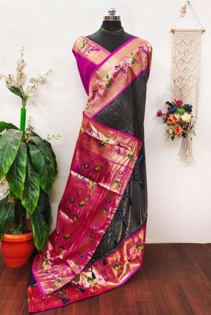 Akshara silk paithani Online saree shopping in hydrabad