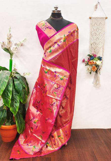 Akshara silk paithani Online saree shopping in hydrabad